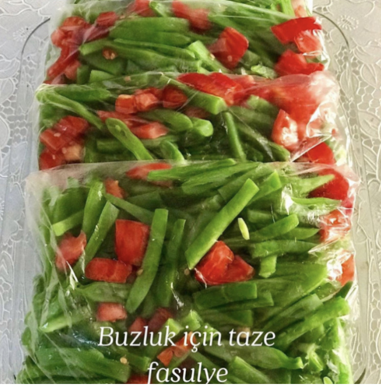 Buzluk İçin Yaz Tadında Kokusuz Fasulye