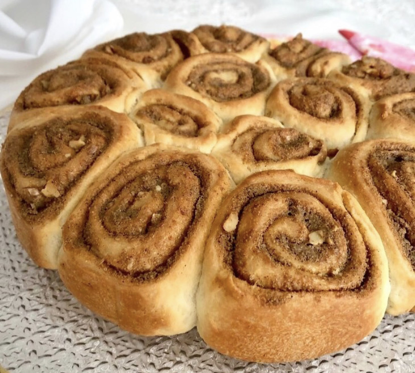 Haşhaşlı Cevizli Rulo Çörek