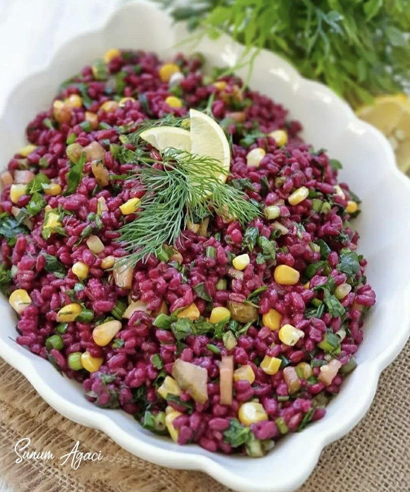 NAR EKŞİLİ ŞALGAMLI BULGUR SALATASI