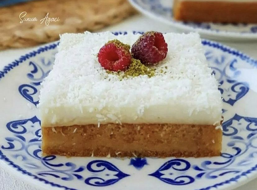 KARAMEL ŞERBETLİ MUHALLEBİLİ BORCAM TATLISI