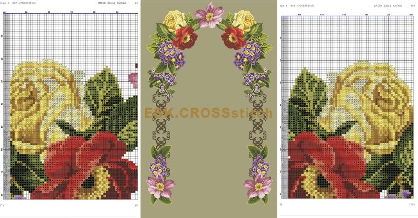 EN GÜZEL ETAMİN SECCADE MODELLERİ / ŞABLONLARI