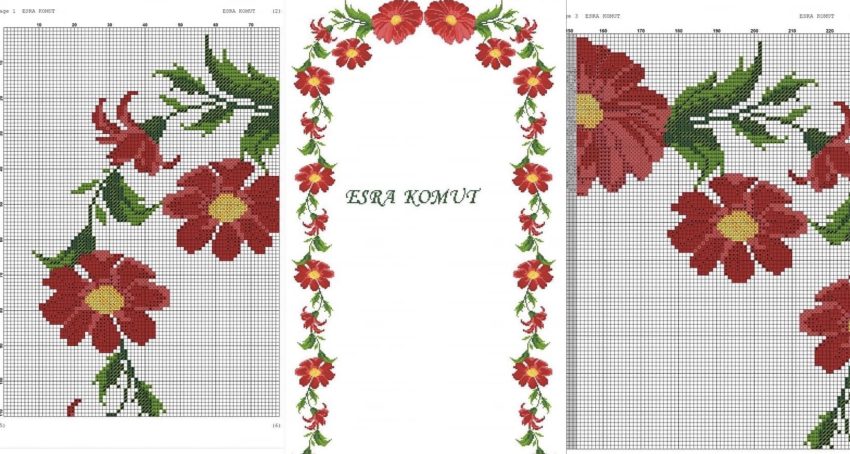 ETAMİN SECCADE ŞABLONLARI ESRA KOMUT