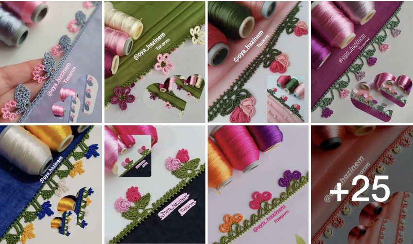 24 En Güzel Tığ Oyası Örnekleri