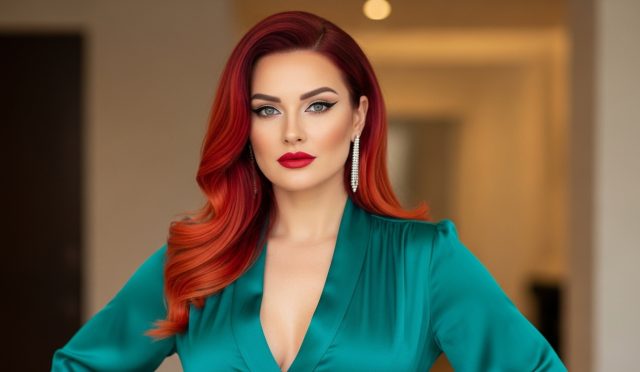 kızıl ombre saç