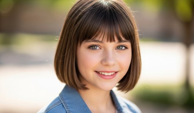 9 10 yaş Saç Modelleri Kısa